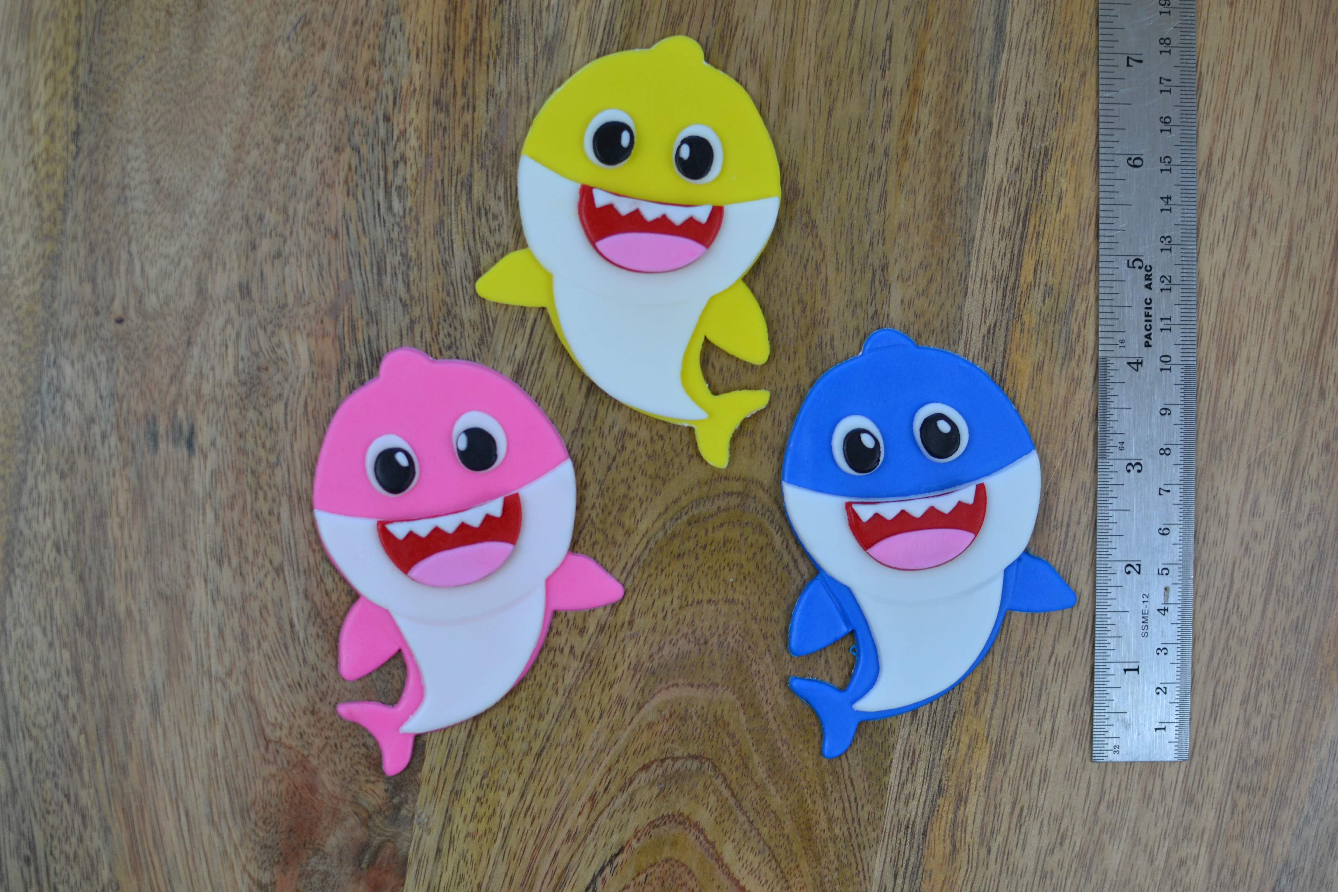 Baby Shark Cake Toppers Edible Perfections