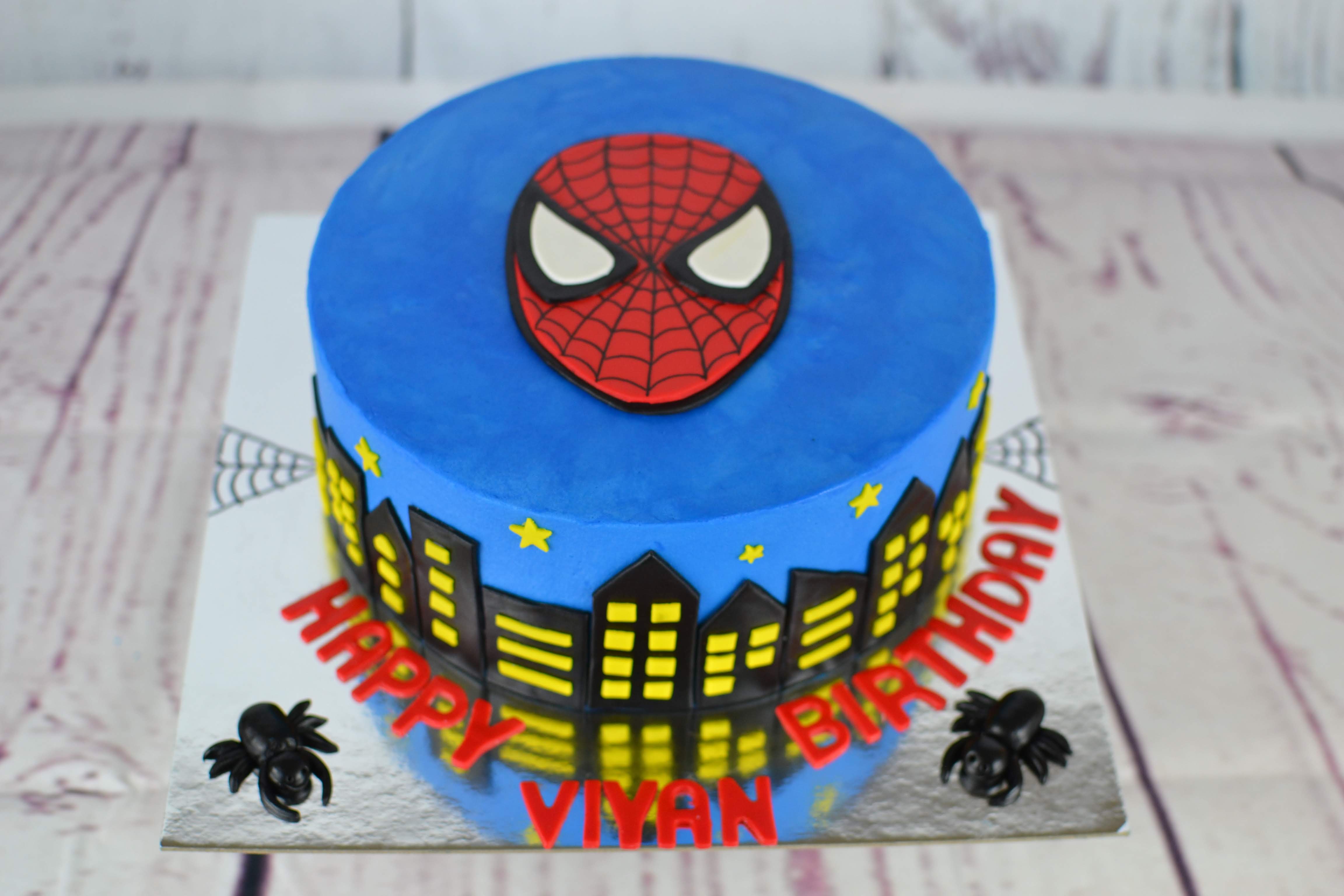 Spiderman Cake Edible Perfections