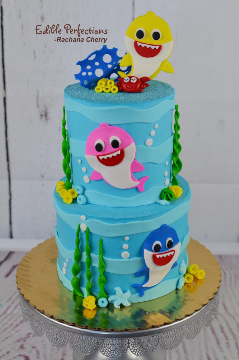 Baby Shark Cake 6 - Edible Perfections