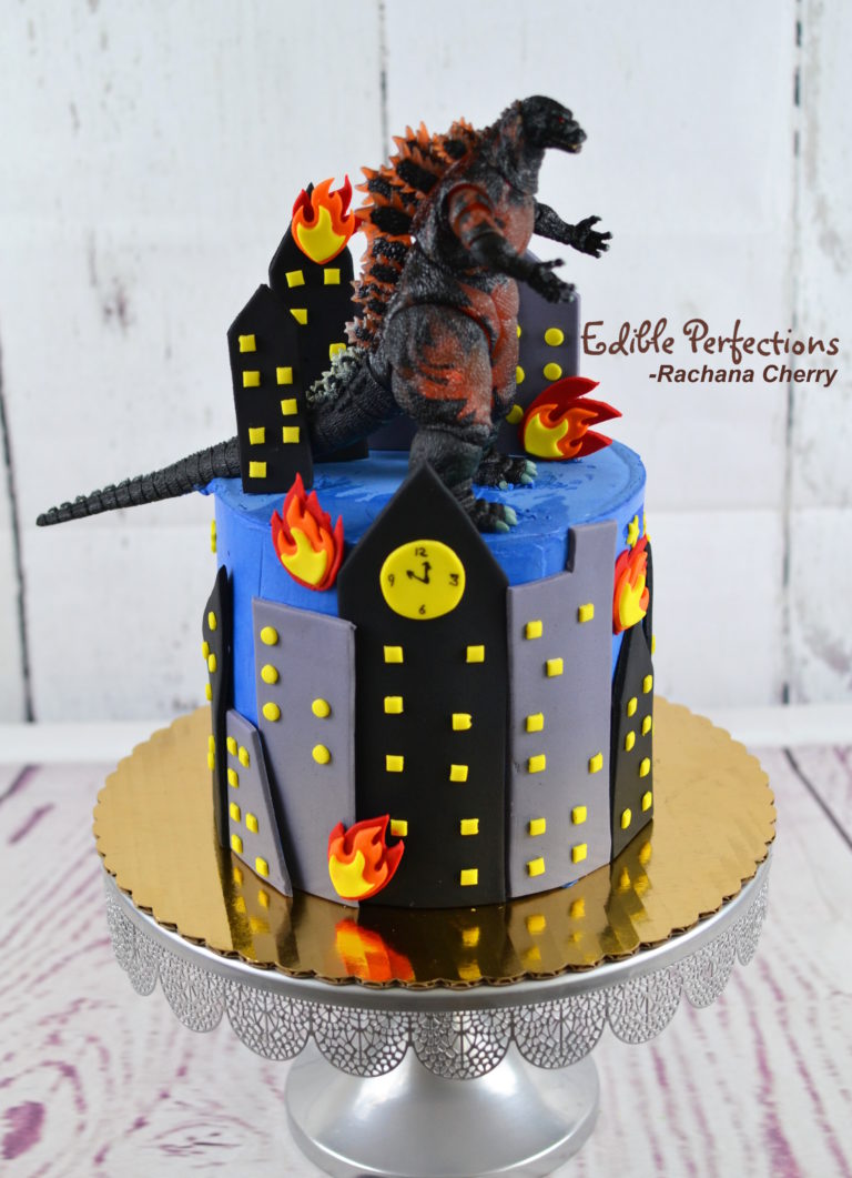 Godzilla Cake - Edible Perfections