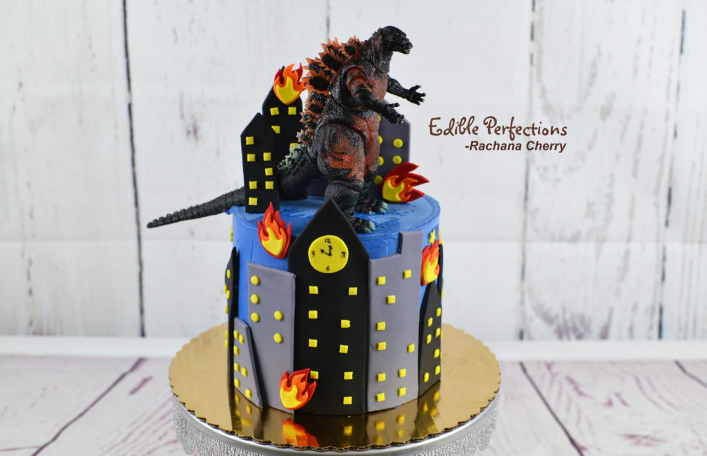 Godzilla Cake - Edible Perfections