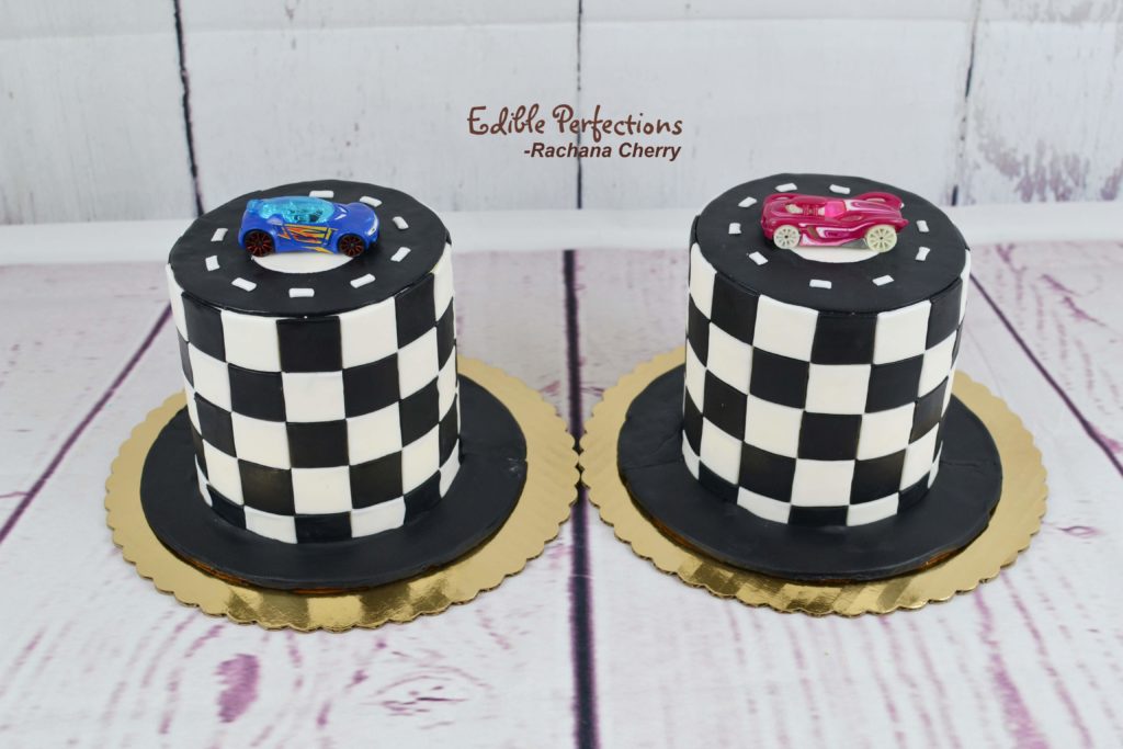 Checkers Pattern Cake Edible Perfections