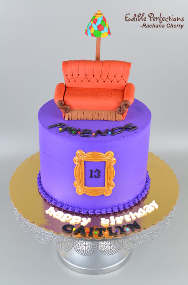 Friends Theme Cake – Edible Perfections