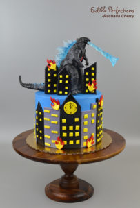 Godzilla Cake - Edible Perfections