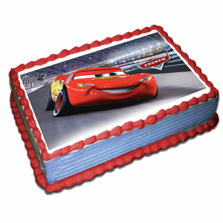 Mcqueen Cars Edible Image Edible Perfections 