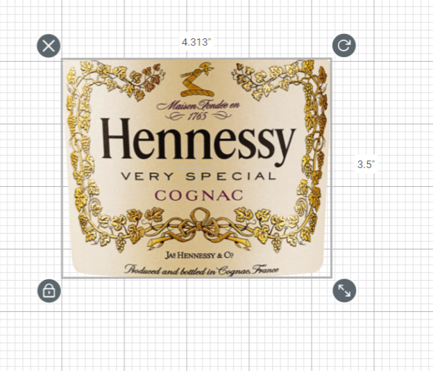 hennessy label images