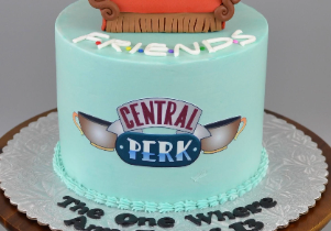 Friends Central Perk Pre-cut Edible Image - Edible Perfections