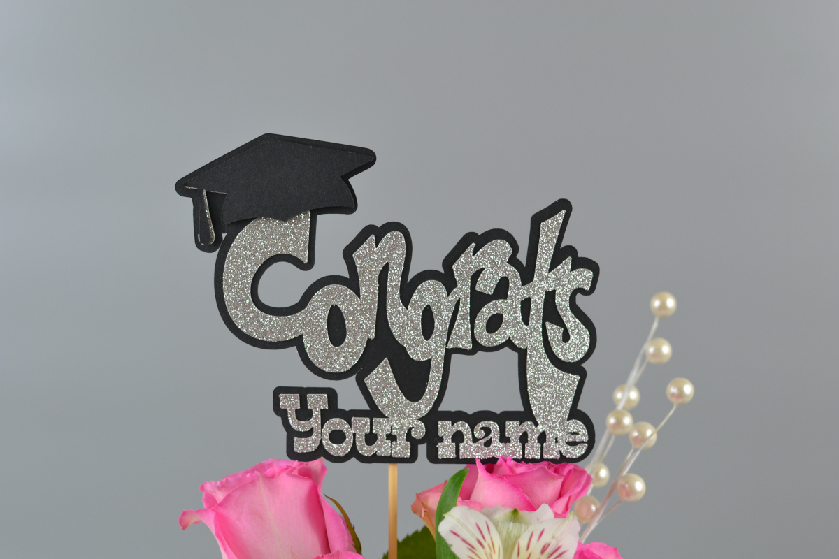 Custom Graduation cake Topper - Edible Perfections