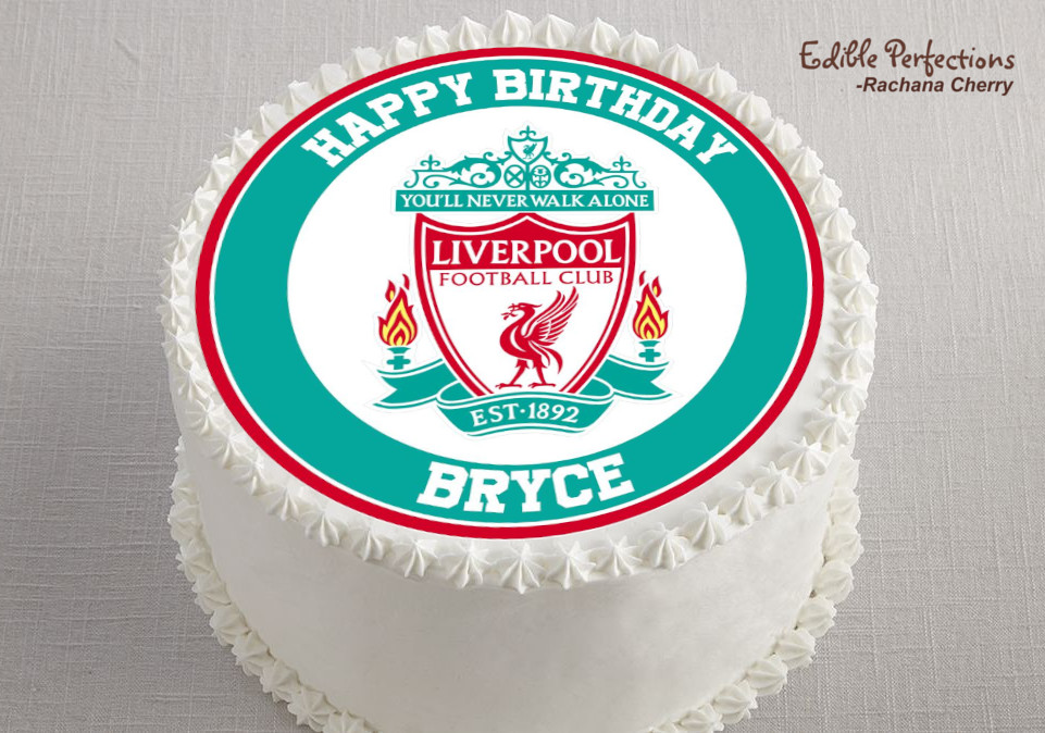 Liverpool FC Shirt Cake - Baked With Love by Alice